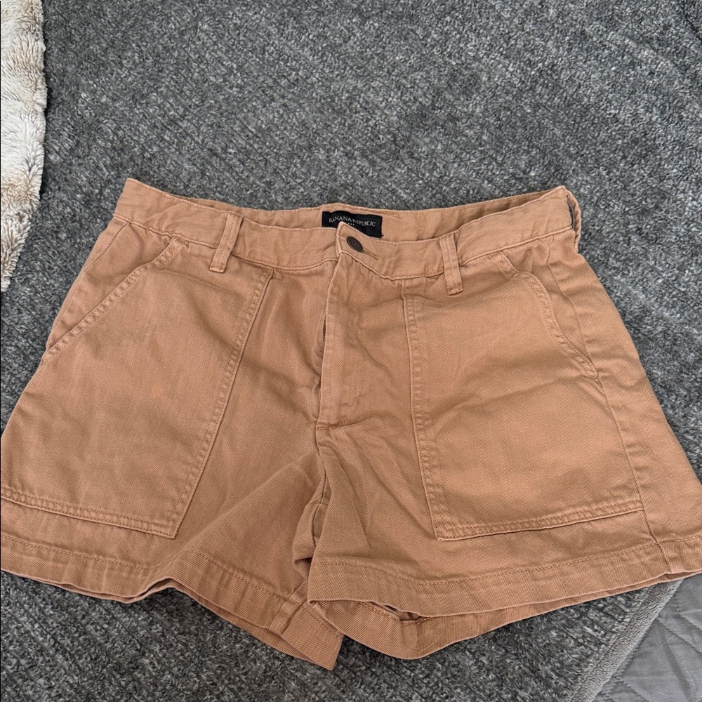 Banana Republic Tan Women Cargo Shorts